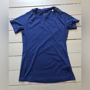 Adidas Climalite Navy Blue T-shirt Size Medium
